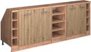 Vicco Rion Set de meubles pour mur incliné – 210 cm Set de 5 corps de meuble profondeur 60 cm Chêne artisanal
