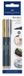 Faber-Castell 160796 markeerstift 2 stuk(s) Borstelpunt Goud, Metallic