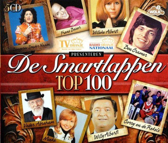 De Smartlappen Top 100 (5 CD) - Various Artists - Boxset