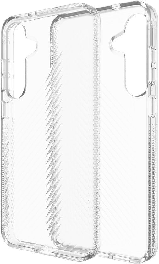 ZAGG Luxe Hoesje Geschikt voor Samsung Galaxy S25 Plus - Grafeen Back Cover - Transparant