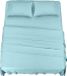 Utopia Bedding Polyester Microvezel Lakens Set (4-delig, Spa Blauw)