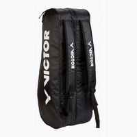 Victor Double Thermo Racket Bag 9150 Black Badminton Polyester 3 Compartments Duffel Bag M