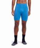 FALKE Warm Short Heren Blauw - Maat M