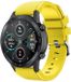 Strap-it Bracelet de montre connectée en silicone - Jaune - Convient pour Honor Magic Watch 2 - 46mm