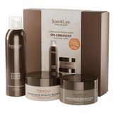 Jean & Len Spa Ceremony Giftbox Cardamom & Tonka, vegan | Luxe geschenkdoos met 3 producten voor lichaam en geest, FSC-gecertificeerde verpakking