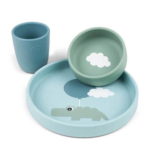 Done by Deer Happy Clouds Silicone Dinner Set