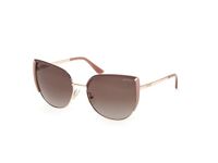 Guess GU00217 Dames Zonnebril Beige Gradient Brown/CAT3 Vrouw