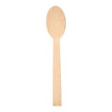 100 stuks lepels 17 cm van natuurlijk bamboe