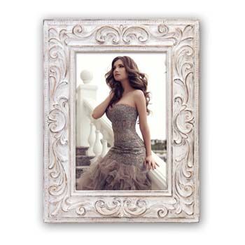 Zep Chimay Fotolijst - Wit/Bruin - 18.2 x 23.6 cm