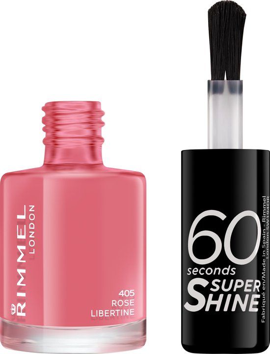 Rimmel London 60 Seconds Nagellak - Rose Libertine - 8 ml