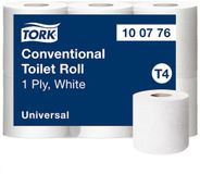 Tork toiletpapier traditioneel universal 1-laags naturel 48 rollen