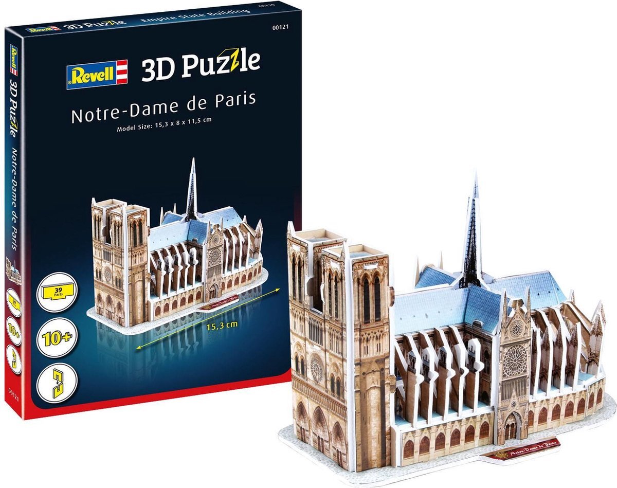 Revell 3D Puzzle 00121 Notre-Dame de Paris 3D Puzzel