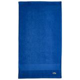 Lacoste Heritage Supima katoenen handdoek, surfblauw, 40 x 76 cm