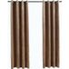 Vidaxl Rideaux Occultants Et Anneaux 2 Pcs Beige 137x160 Cm Velours