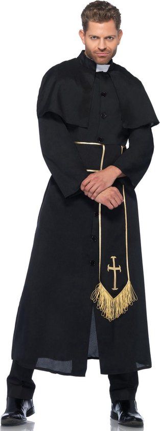 Leg Avenue Priest Costume - X-Large - Men's Religious Outfit
