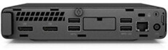 HP 400 G5 Mini PC Intel Core i5-9500T 8 GB RAM 256 GB HDD Zwart/Zilver