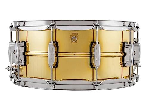 Ludwig LB403 Super Brass Snare Drum - 14 x 6.5 inch