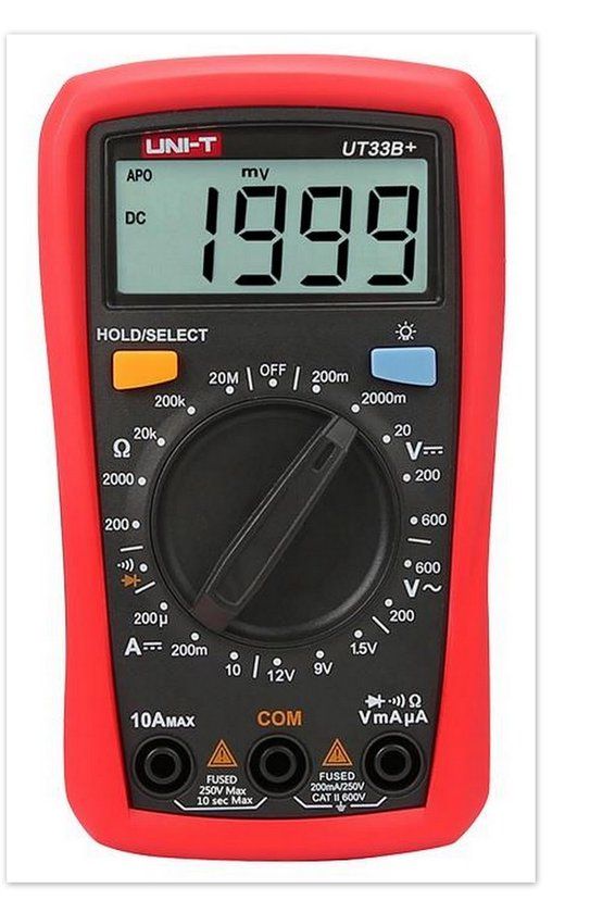 Enzo UNI-T Multimeter Professioneel digitaal UT33B+