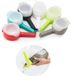 Bol Clips de fermeture avec shaker - Clips scelleurs de sacs - Clip d'étanchéité - Clips de conservation - Clips de sac alimentaire - Clips alimentaires réutilisables - Pinces de sac - Pour sceller les aliments - Pince de conservation - Fermetures automatiques de cuisine - 6 pièces