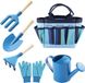 Merkloos Allecto Plus - Tuinset voor kids met 6 buiten speelgoed (blauw)