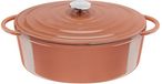 Tefal E26006 Ovaal Terracotta Gietijzer Cocotte