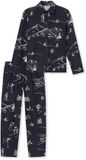 SCHIESSER geweven pyjama Dames lange mouw multicolour 1 100% Katoen