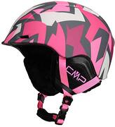 CMP Xj-4 Skihelm en snowboardhelm, uniseks, voor kinderen, magenta-roze fluo, S, magenta-roze fluo