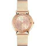 Versace VE3M01323 Montre Femme Quartz Rose Acier Verre Saphir 36mm 5 ATM