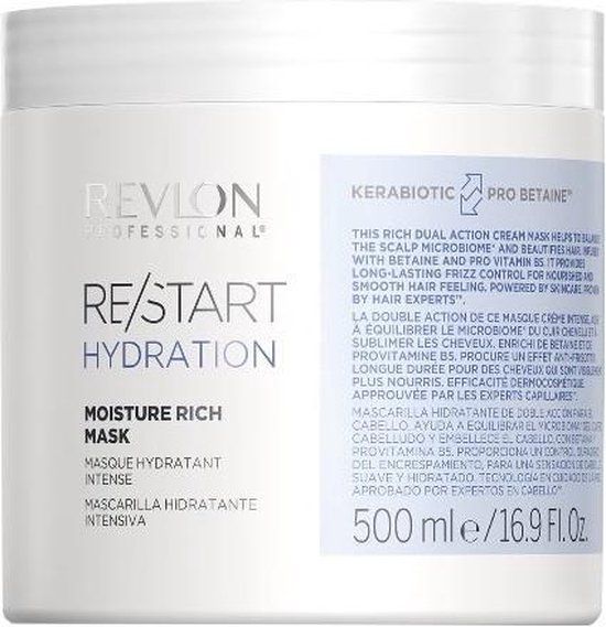 Revlon Re-start Hydratation Rich Mask - 500 ml