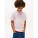 Tommy Hilfiger T-Shirt INTERLOCK STRIPE HTR T-SHIRT SS für Kinder bis 16 Jahre, mit kleinem Flag-Label