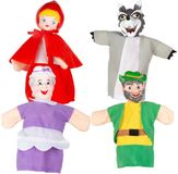 Colorbaby Cucu Show Roodkapje Handpop Educatief Speelgoed Veelkleurig Kinderen