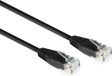 ACT Noir 5,0 mètre câble réseau U/UTP CAT6 avec connecteurs RJ45 AC4005