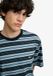 Superdry Oversized T-shirt rayé Hommes XXL