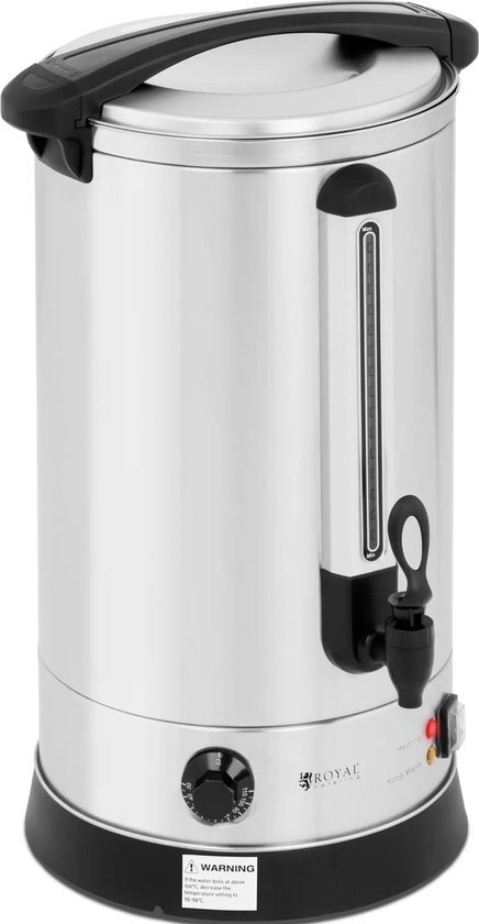 Royal Catering Heetwaterdispenser - 20,5 L - 2.500 W - dubbelwandig