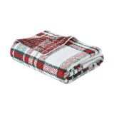Nautica - Emmet Plaid Red 50 x 70 cm Chenille Plaid