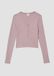 s.Oliver T-shirt met lange mouwen, V-hals, roze, maat 134/140