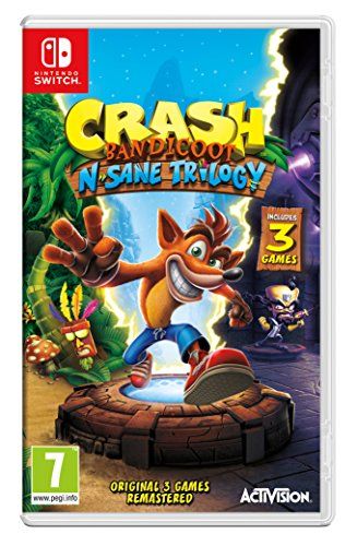 Galiano Activision Crash Bandicoot N. Sane Trilogy - Nintendo Switch