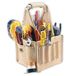 Custom LeatherCraft 526 Elektricien en Onderhoud Gereedschap Pouch, volnerf leer, 17-pocket