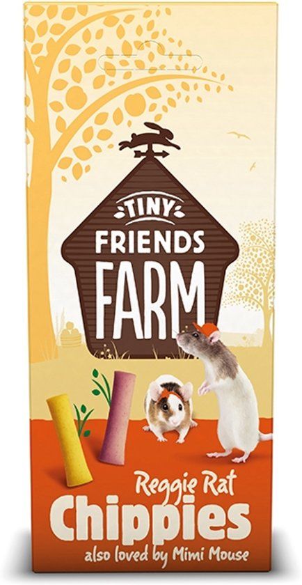Tiny Friends Farm Reggie Chippies Chicken - 4 x 120g