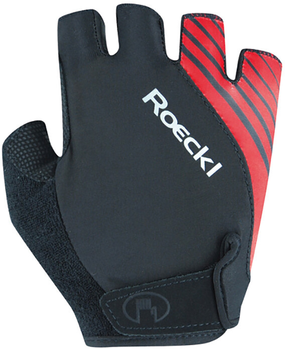 Roeckl Naturns Gloves, black/red