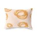 BonaMaison Decoratieve kussensloop, oranje-off witte werpkussenhoezen, decoratieve kussenslopen voor woonkamer, bank, slaapkamer, afmeting: 45x60 cm, ontworpen en vervaardigd in Turkije