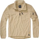 Brandit Fleece Troyer Ripstop Longsleeve shirt - XL - Beige