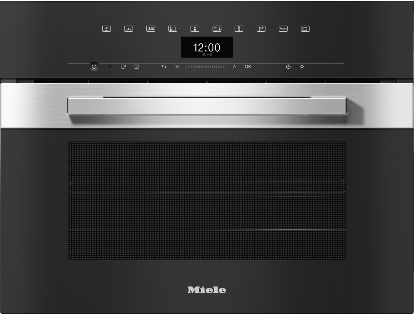 Miele DGC 7440 HC Pro Combi Stoomoven - Zwart