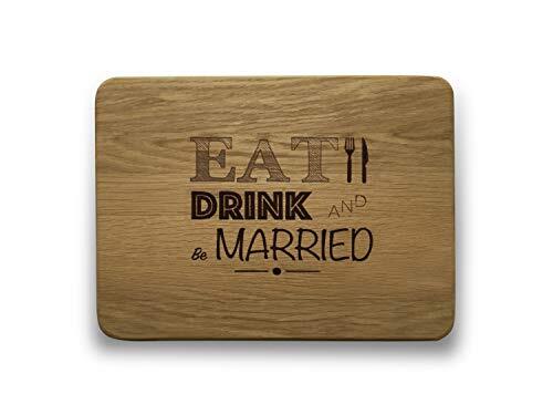 Engraved House Wedding" Eiken Hout Snijplank