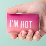 Fisura Hand warmer ''I'm hot'' gradient Roze
