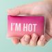 Fisura Hand warmer ''I'm hot'' gradient Roze