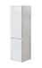 Pelipal 360 Balu midikast, spaanplaat, wit glans, 124,5/35/33 cm