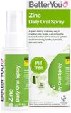 BetterYou Spray Zinc Oral Quotidien, Citron & Citron Vert Naturels - 50 ml