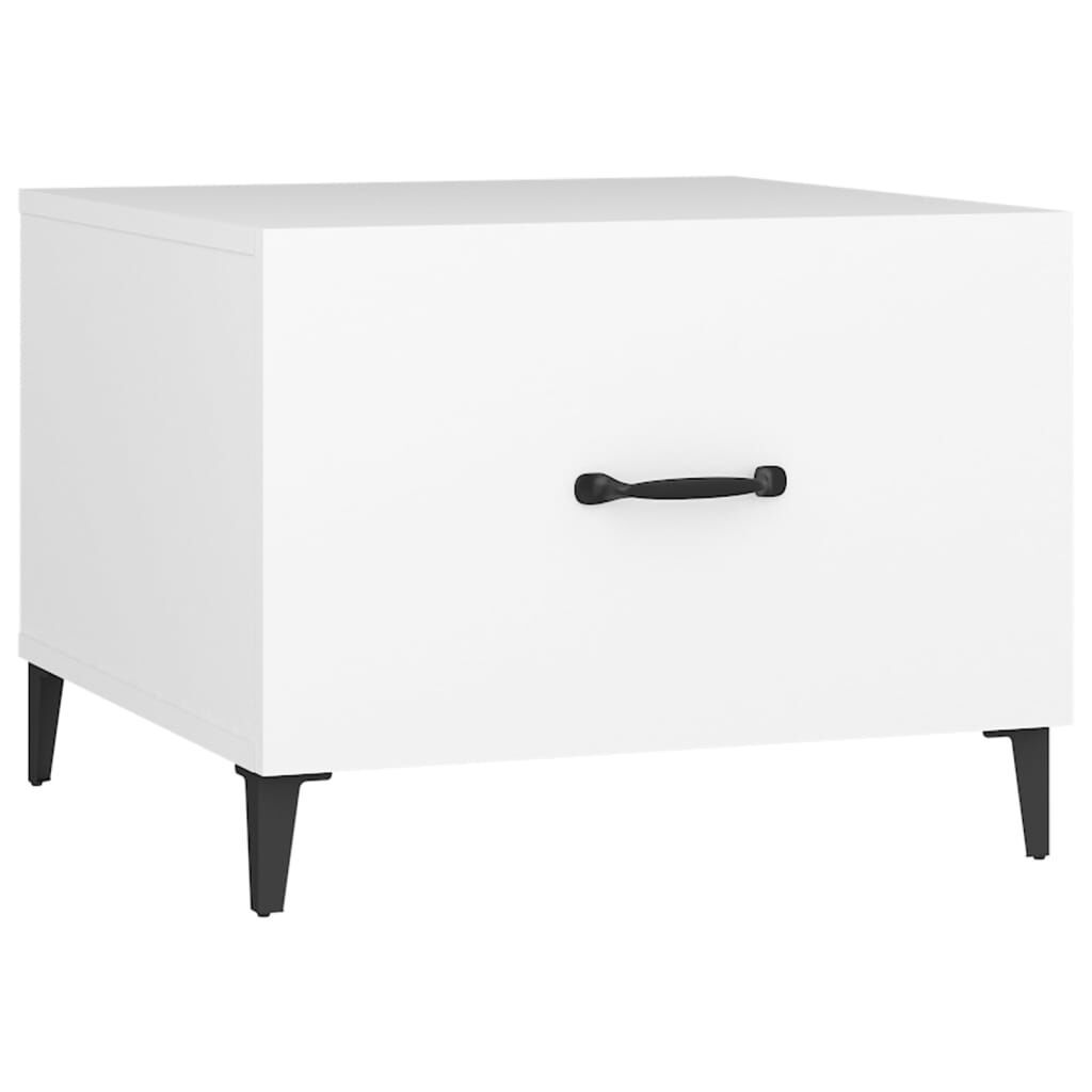 vidaXL Salontafel - Wit - 50x50x40 cm