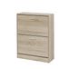 Baroni Home 12 paar emmers met 2 voorrand en dubbele diepte 24 x 63x81 cm